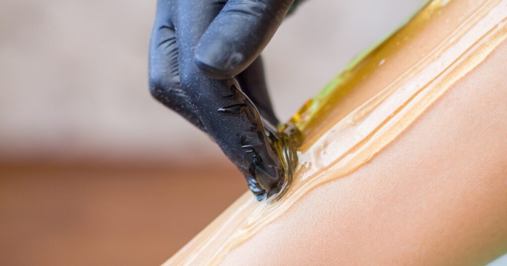 Body sugaring--one of the many services a California esthetician can perform. 
