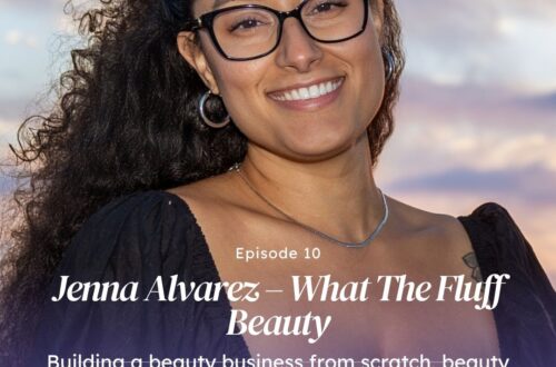 Redondo Beach esthetician and lash artist Jenna Alvarez of What The Fluff Beauty.