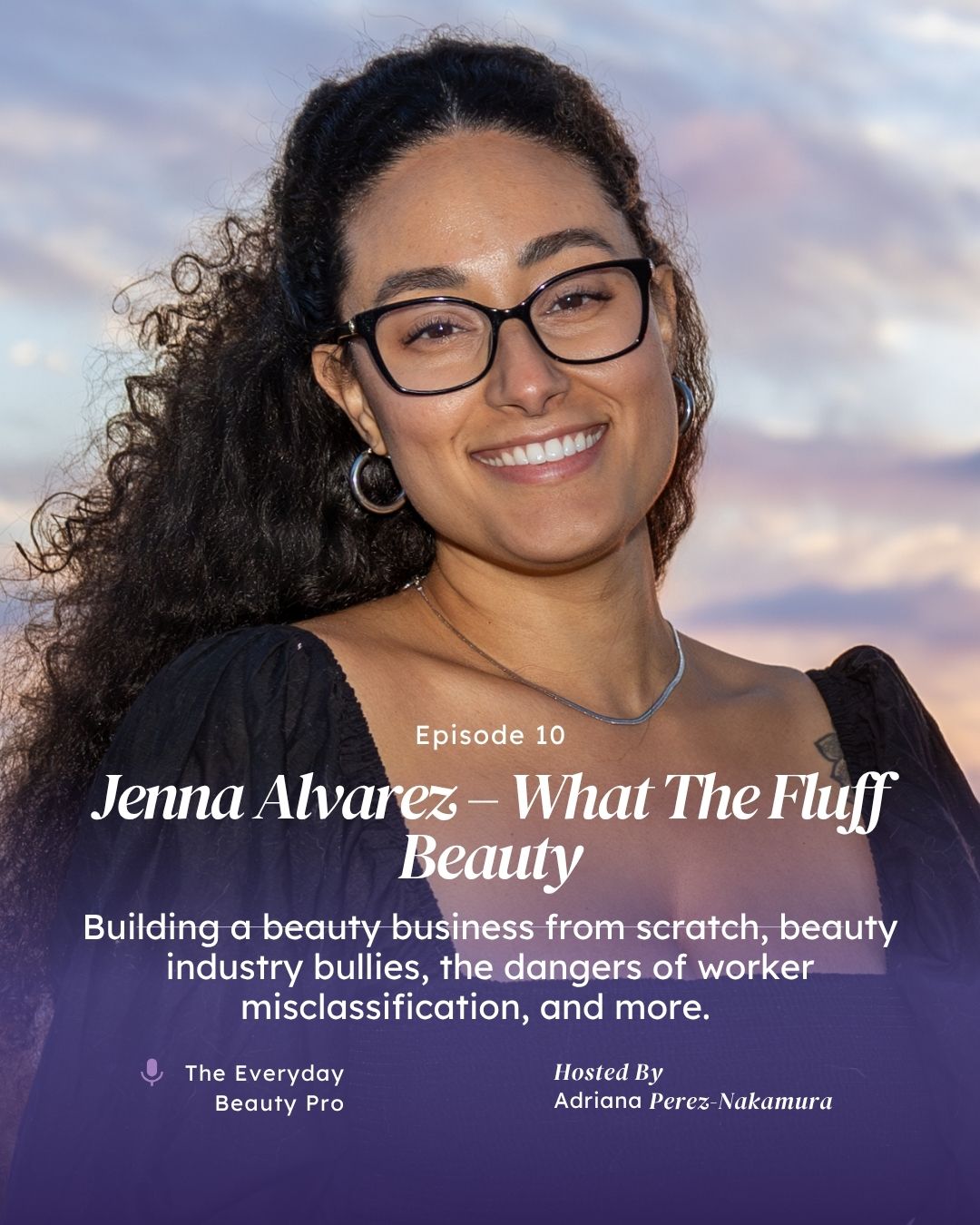 Redondo Beach esthetician and lash artist Jenna Alvarez of What The Fluff Beauty.